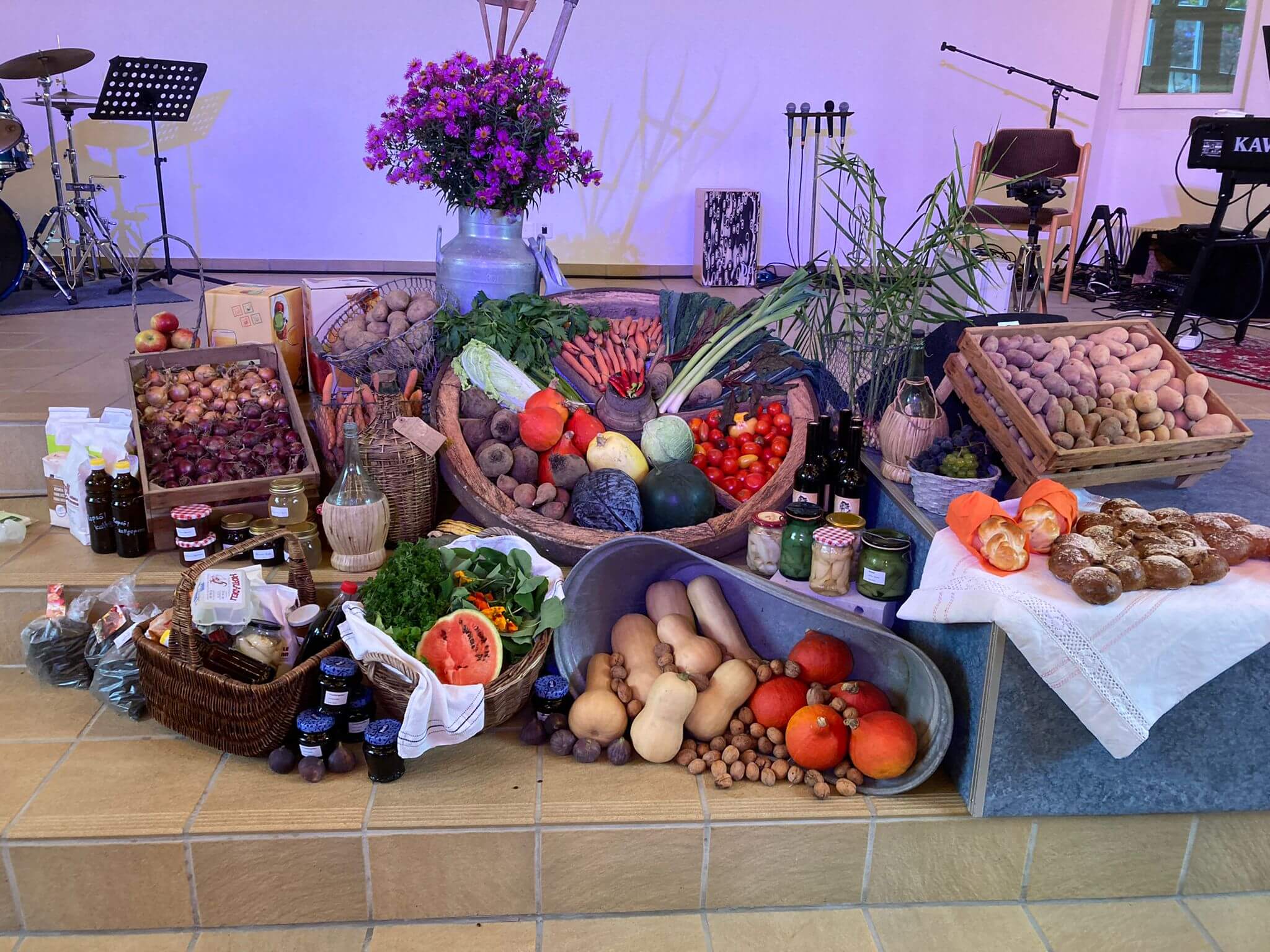 Erntedankfest, Danken für Gottes Gnade, Güte und Treue!