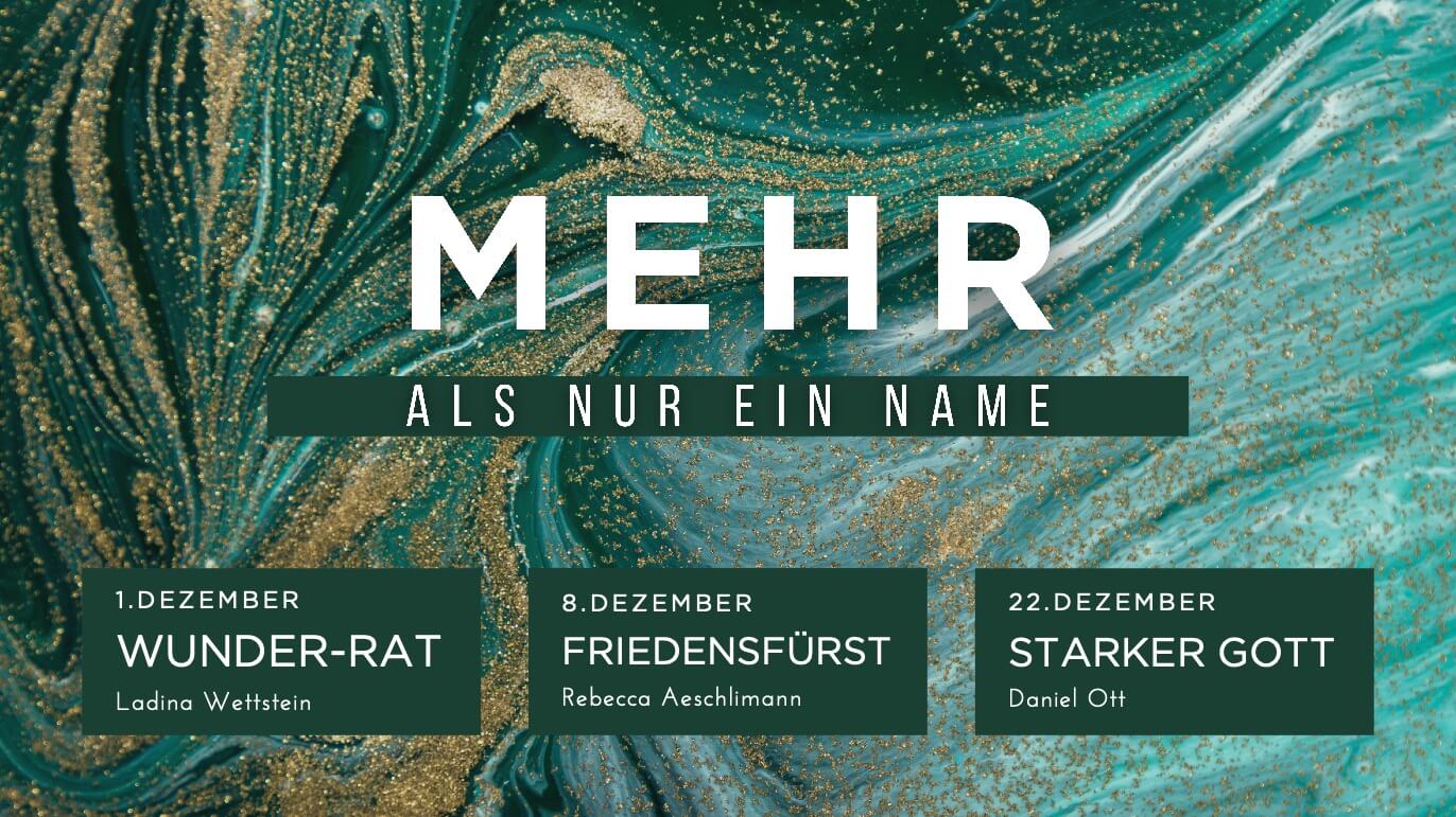 Mehr als nur eine Name – Starker Gott