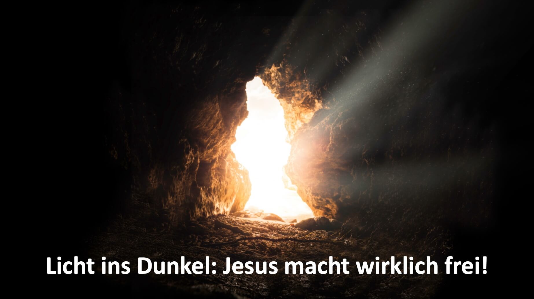 Licht ins Dunkel: Jesus macht wirklich frei!