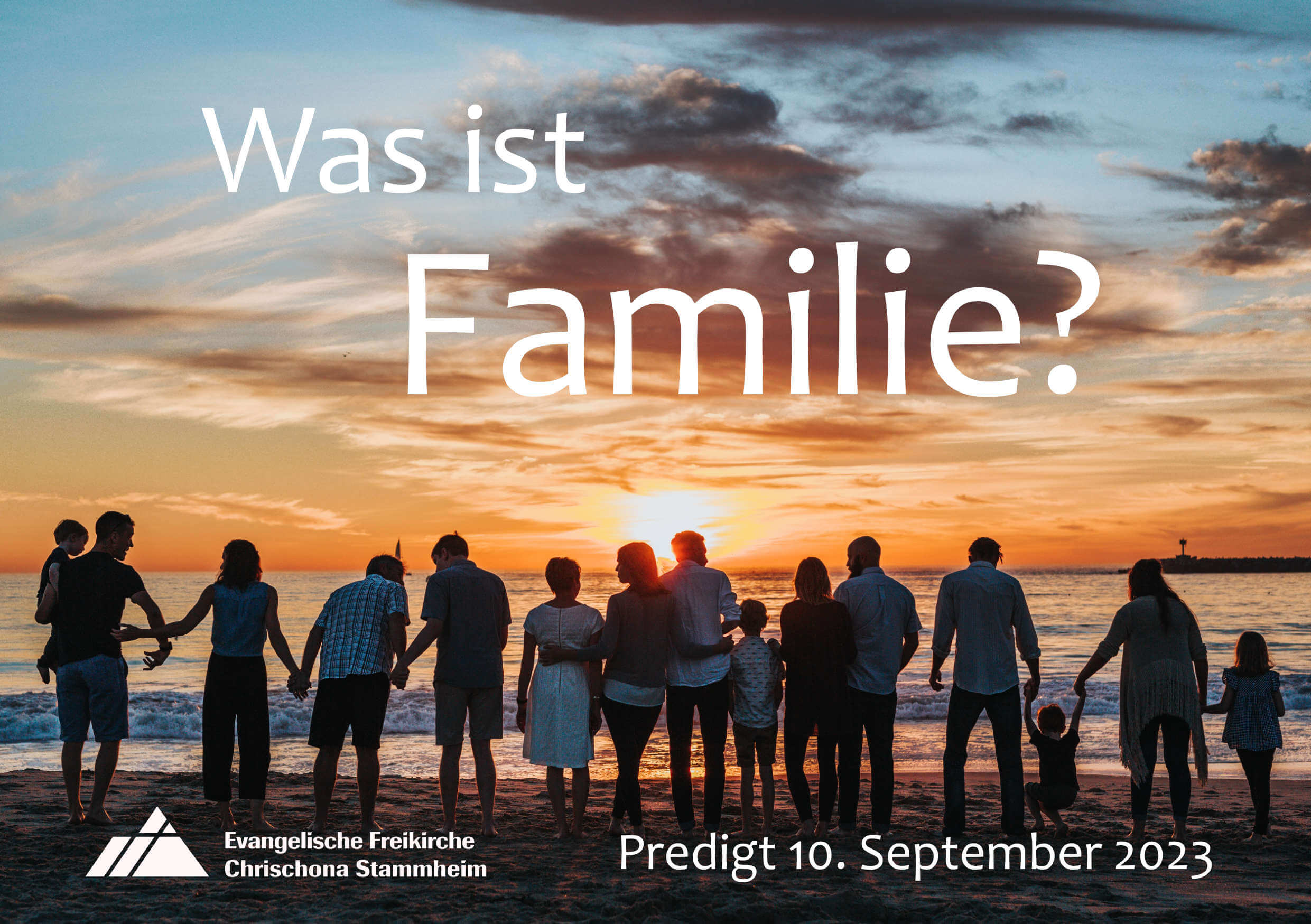 Familie ist ein Schutz vor Stürmen und eine Startrampe für den Dienst