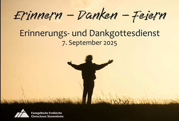 Erinnern – Danken – Feiern