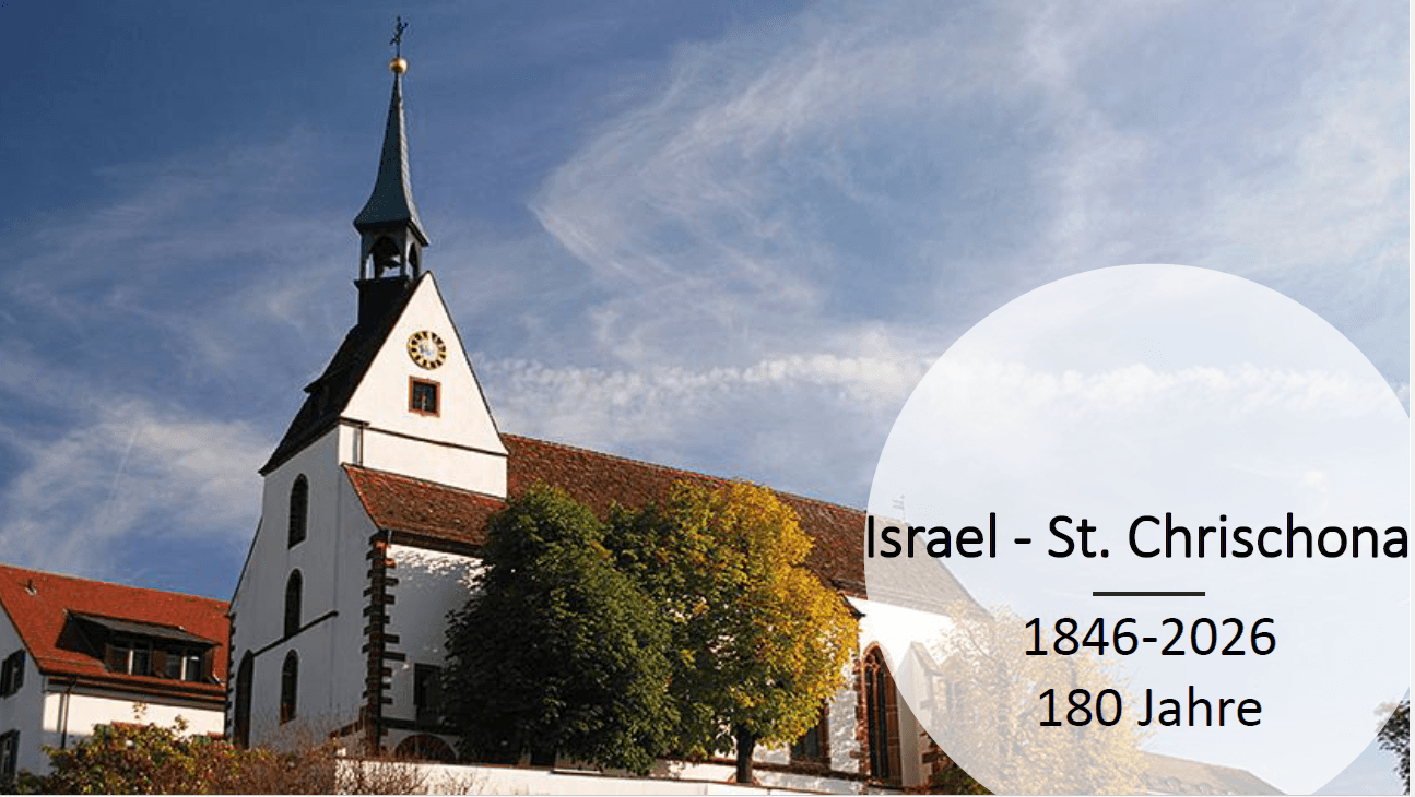 Claudius Buser, Geschichte Chrischona – Israel, Generation plus